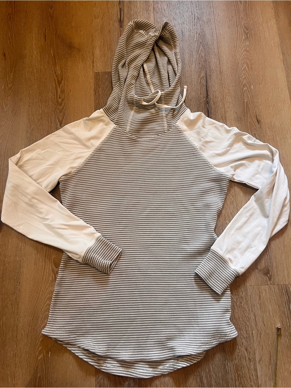 Columbia Large Hooded Top - Cream & Tan